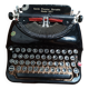 Smith first portable model 35 black typewriter usa 1937