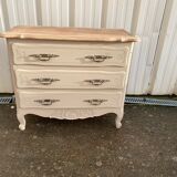 Dresser style Louis XV old painted