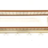 Teak and metal hook, Isakssons, Habo, 1960