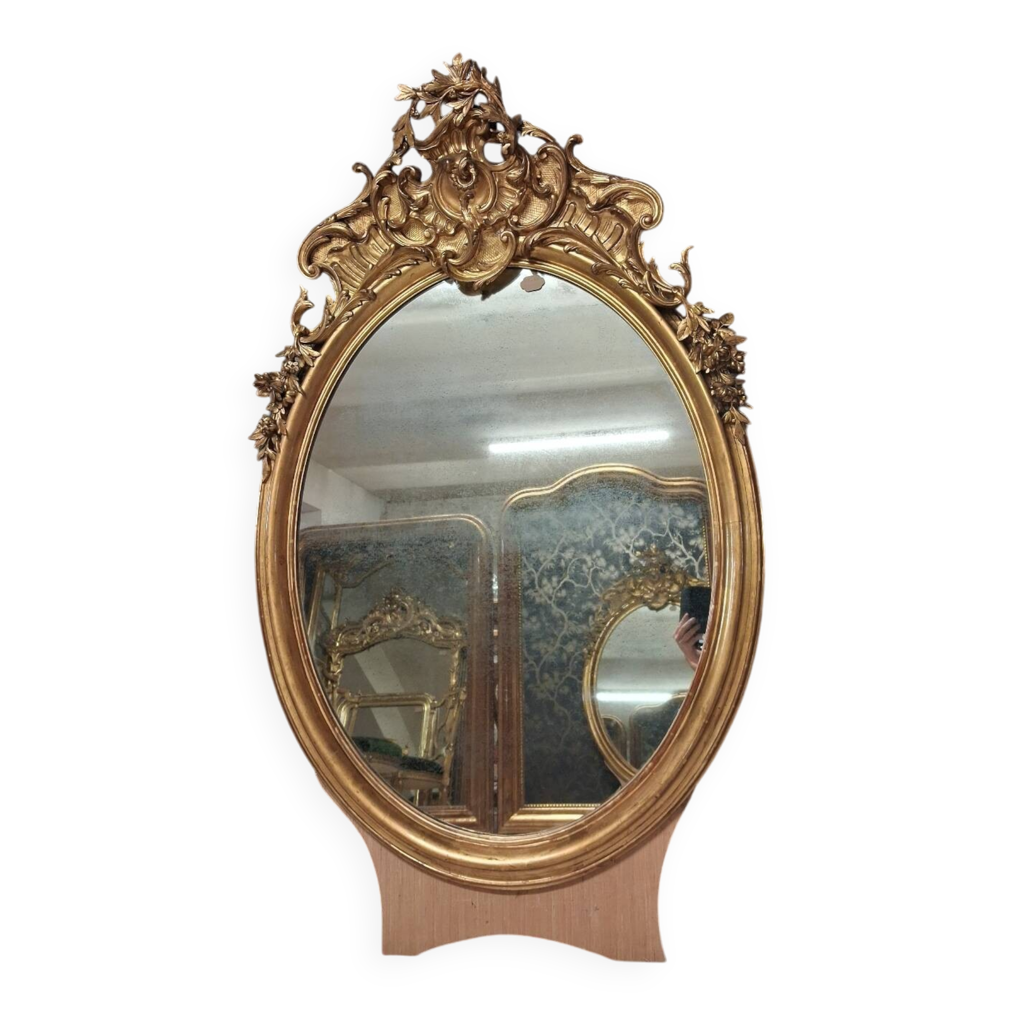 Mirror from the Napoleonic III era 155x102