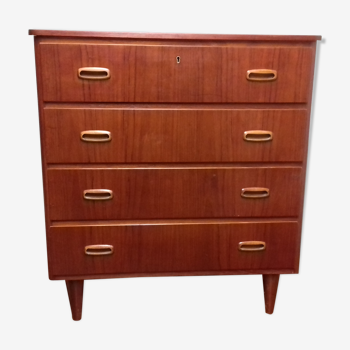 Scandinavian vintage teak dresser