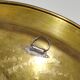 Chiseled solid brass tray North Africa