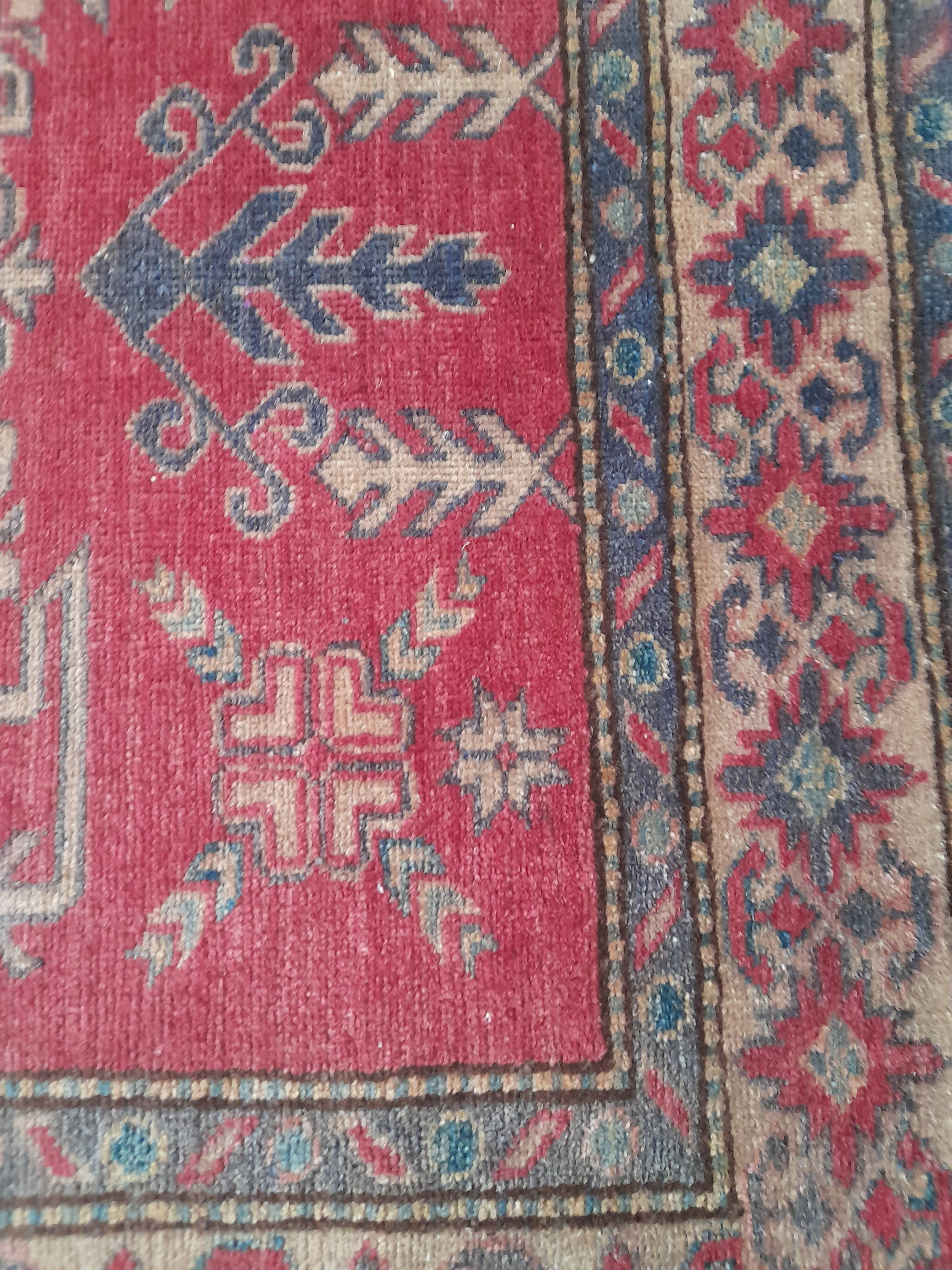 Handmade oriental carpet 110x168 cm