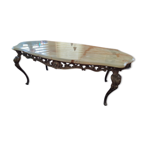 Table basse plateau en