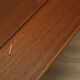 Danish teak coffee table with shelf, 1960s