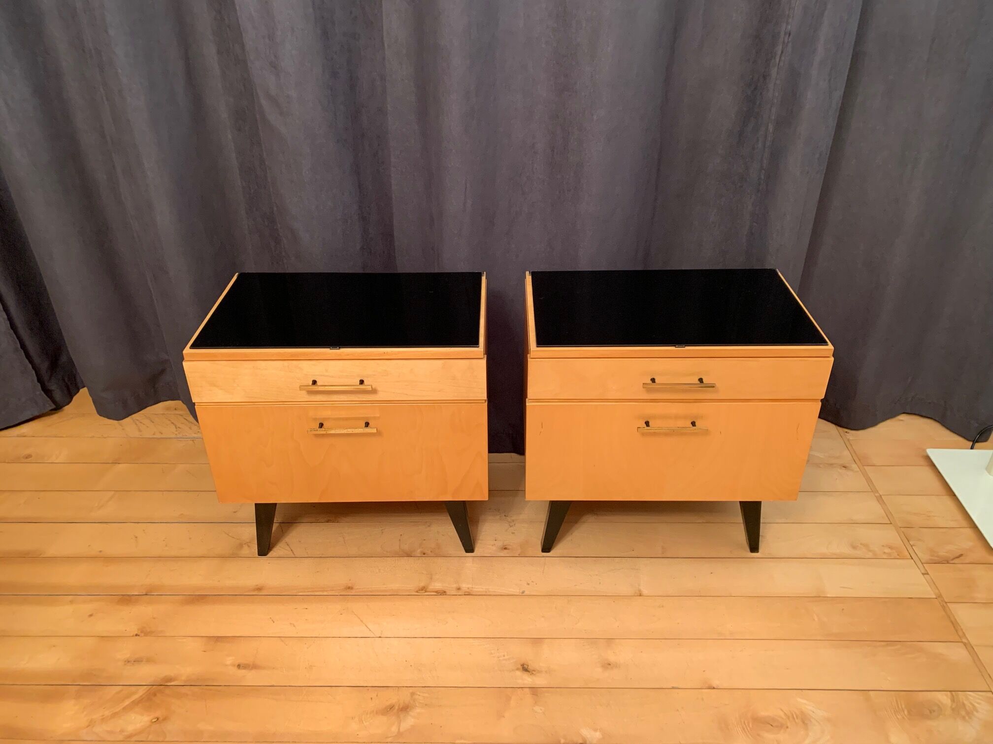 Pair of 1960s bedside tables