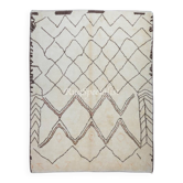 Contemporary Hand Knotted Moroccan Wool Rug. Custom Options Available