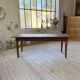 Table de ferme chêne 1950 pieds fuseaux