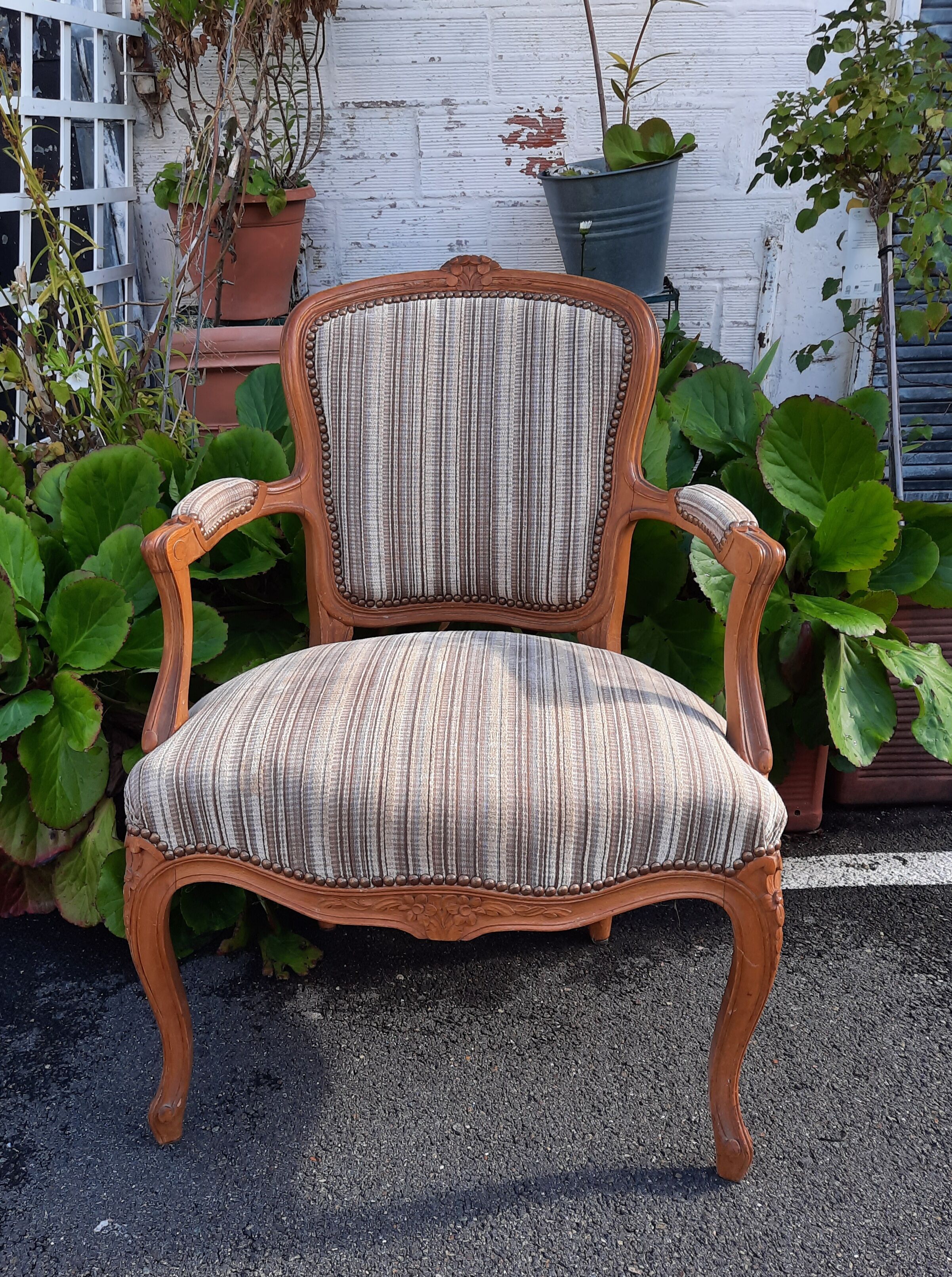 Fauteuil de style Louis XV