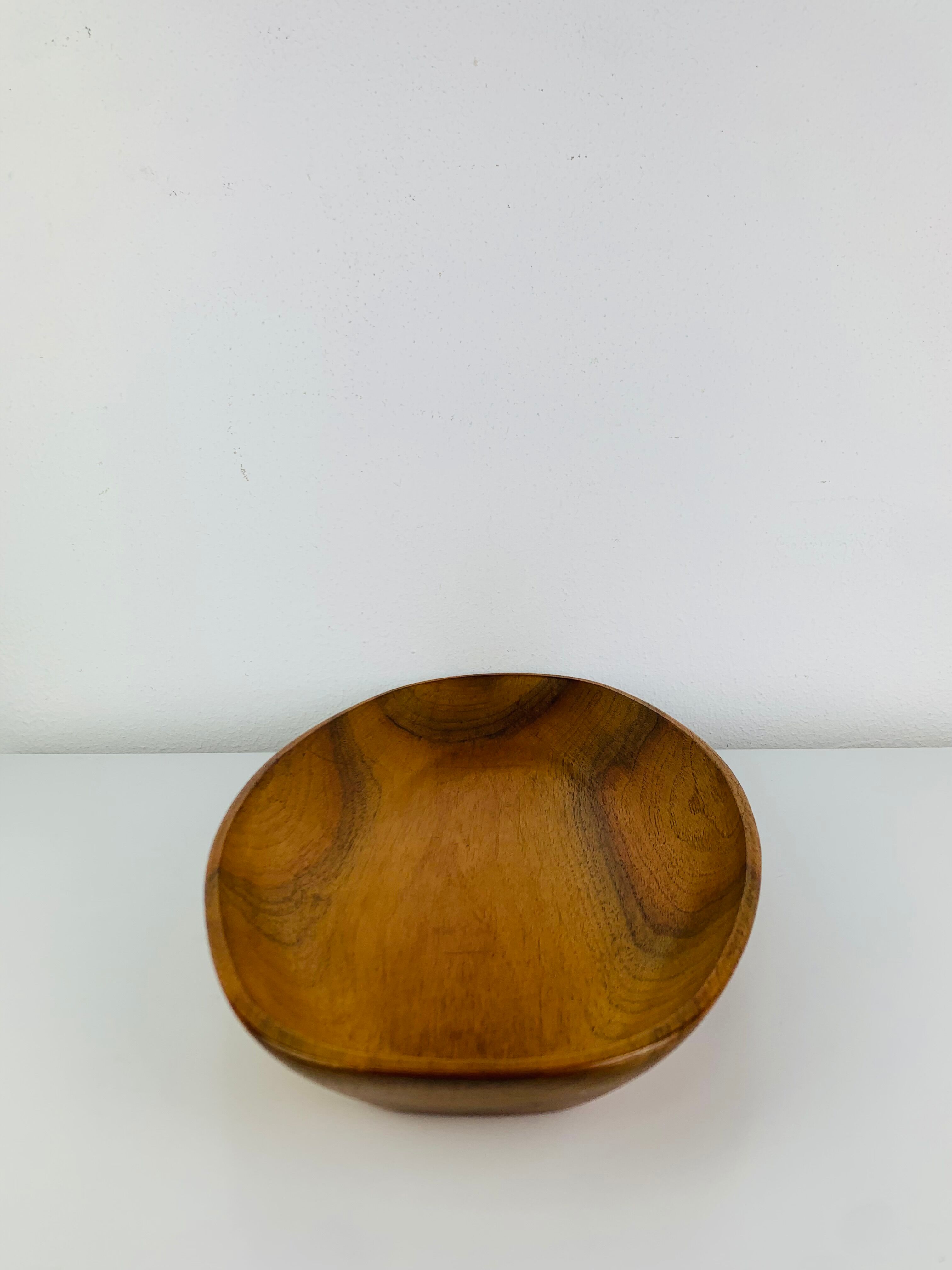 Vide poche scandinave teck, années 60