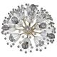 Brass Starburst chandelier by Emil Stejnar, Austria, 1960s