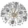 Brass Starburst chandelier by Emil Stejnar, Austria, 1960s