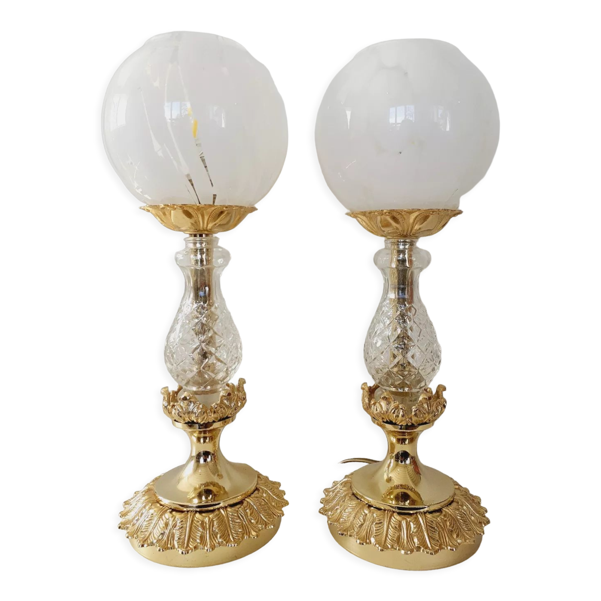 Paire de lampes