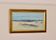 Mid-Century Swedish Original Painting Oil on Canvas "Beach in the Parish of Gårdby" by Jim Ronald Lindholm -- vintage and framed