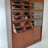 English display mahogany cabinet around 1910
