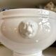 Pillivuyt white porcelain eared salad bowl