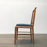 Mid-century Italian dining chairs by Giorgetti, set of 4.