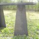 Pair of metal consoles