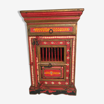 Chinese bedside extra furniture Red 40s-50s