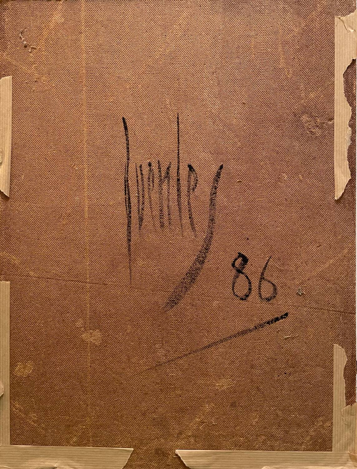 Still life painting with flowers