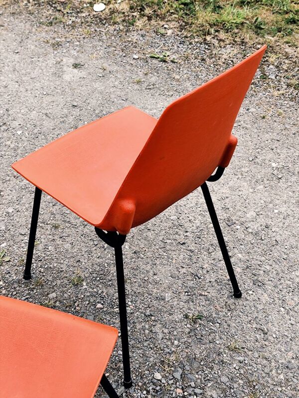 Paire de chaises coque Fantasia grosfillex
