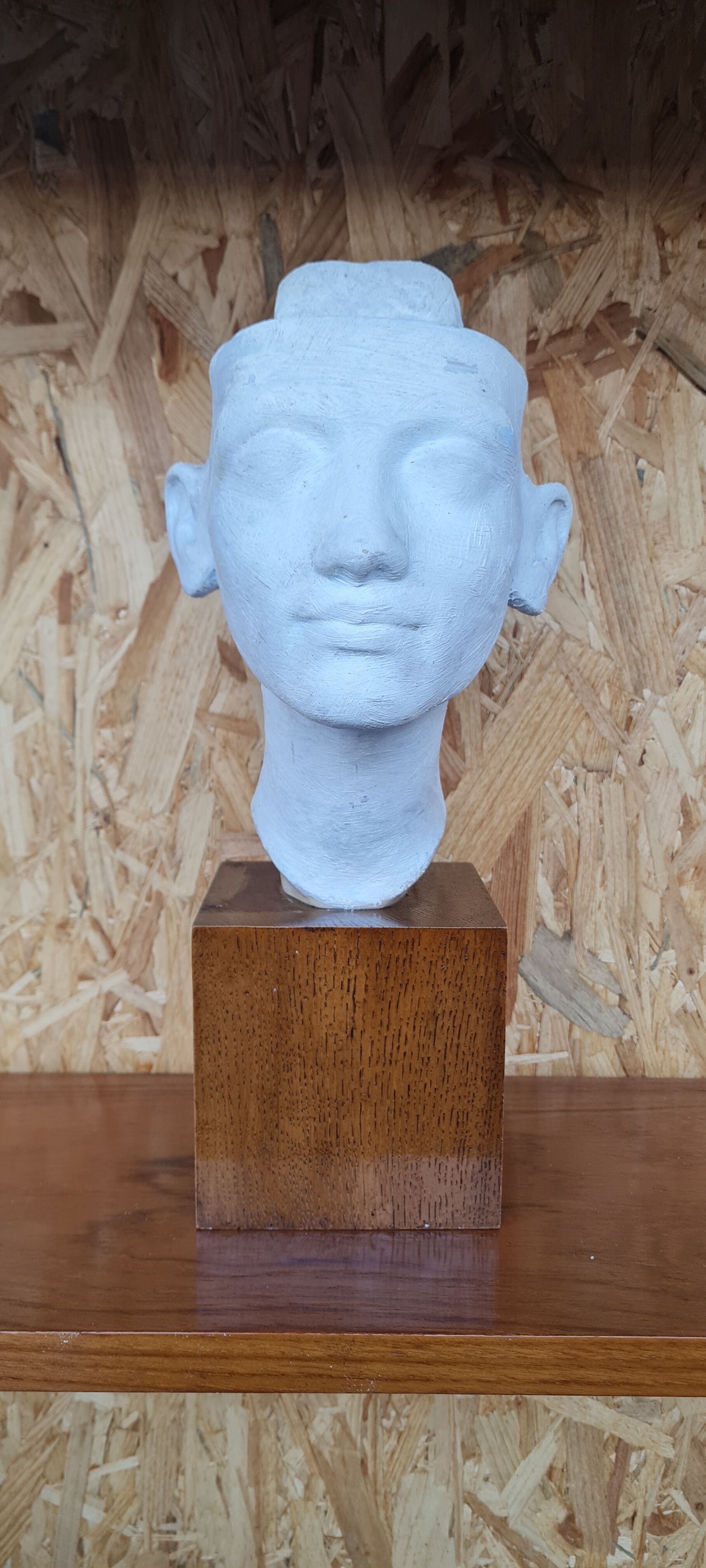 Bust of Nefertiti Louvre Museum Paris