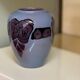 Purple vase by O. Larrieu