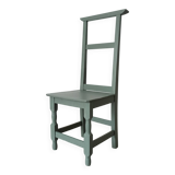 Antique "prie dieu" chair from the 19th century.