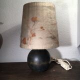 Lamp Vintage silk and twigs