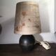 Lamp Vintage silk and twigs
