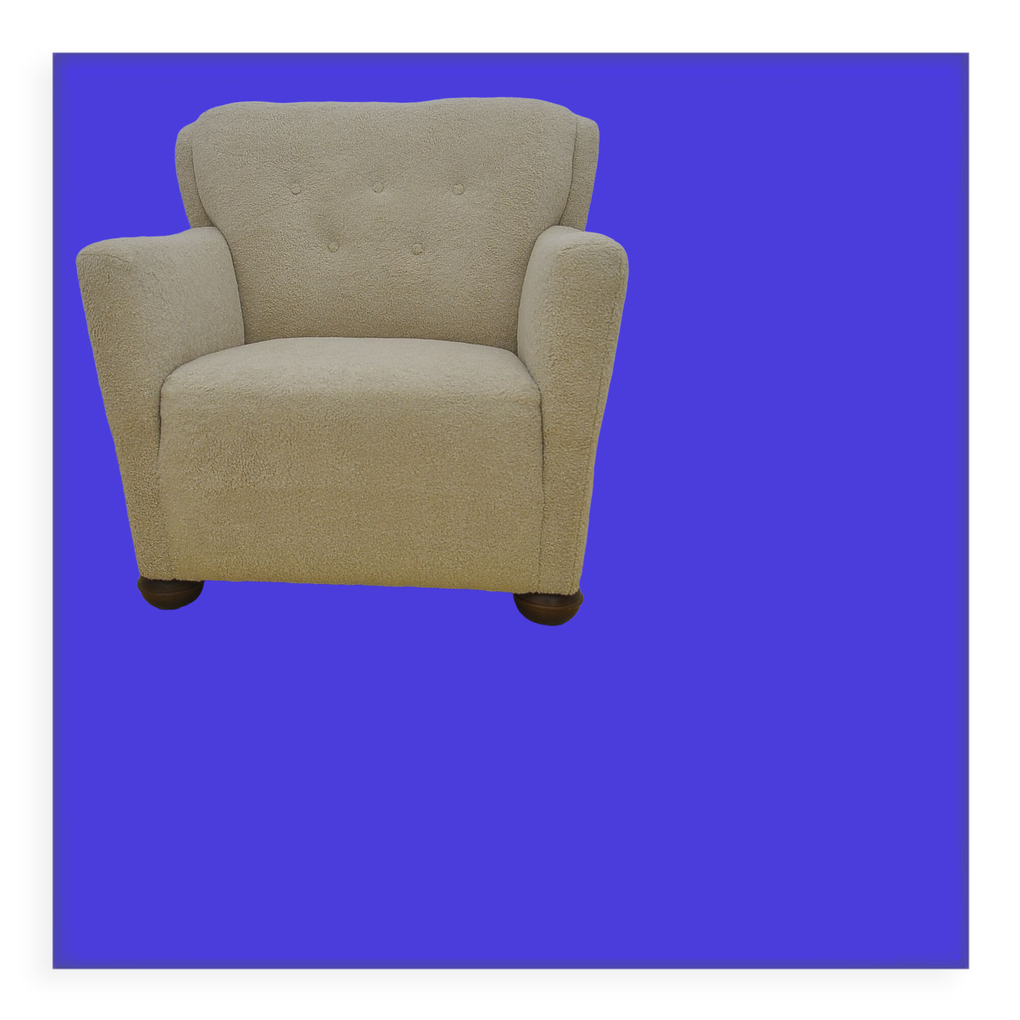 Art deco armchair, 1960s