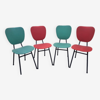 Set of 4 chairs, 1960