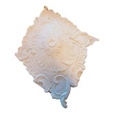 Rosace de plafond en staff