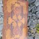 Louis XV style flat desk in marquetry