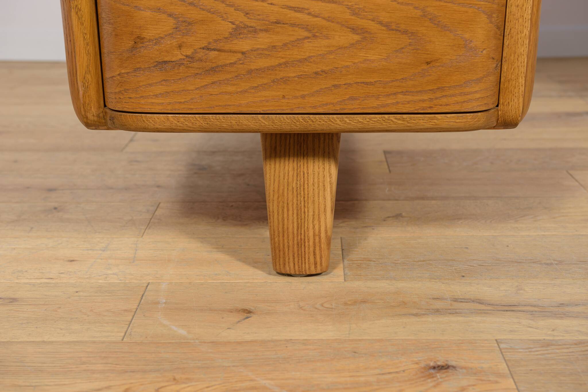 Art Deco Oak Freestanding Desk by Gunnar Ericsson for Facit AB Buromöbel