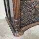 Commode XIXème pin noirci sculpté