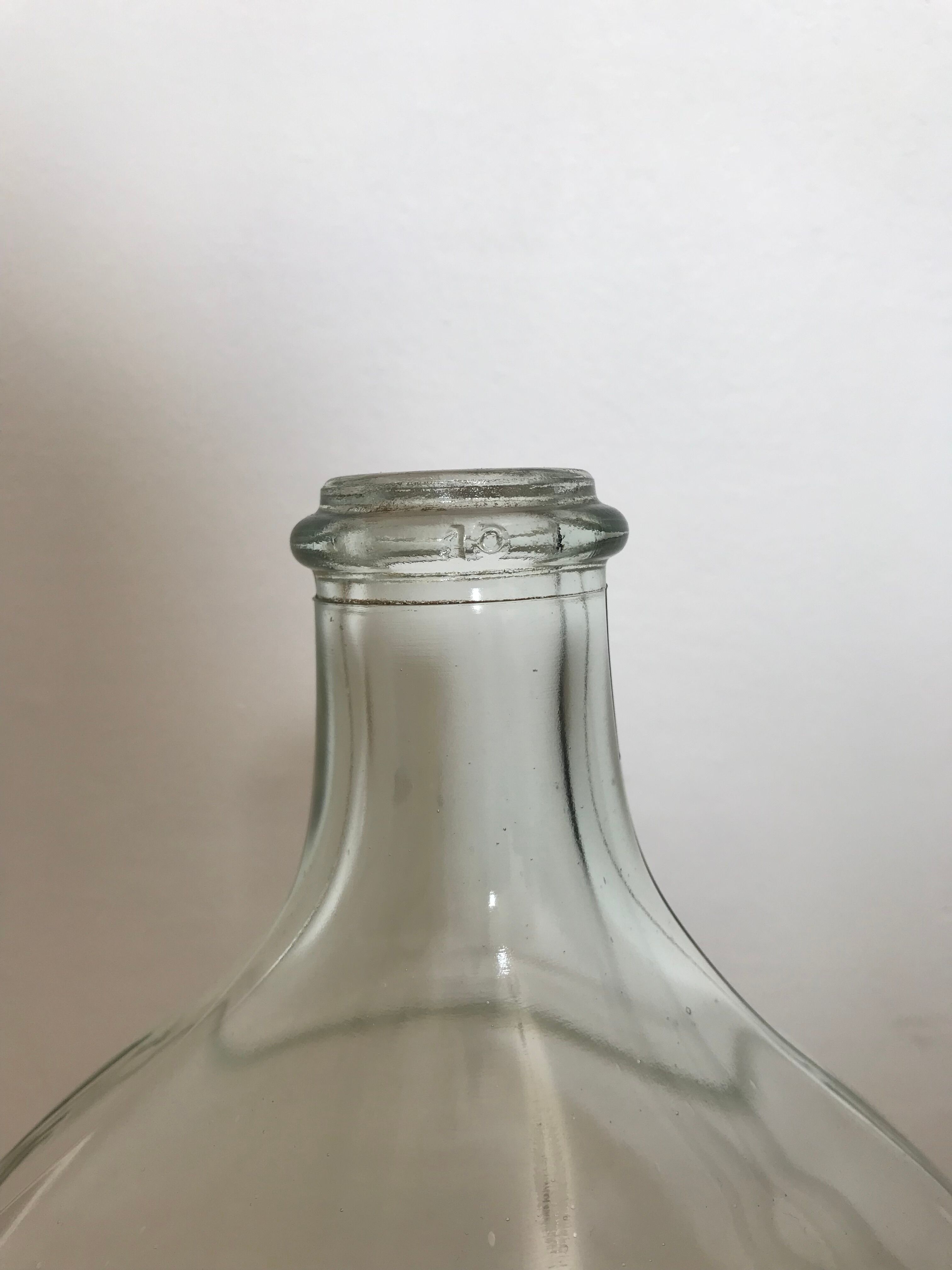 10L transparent demijohn