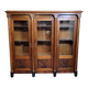 Bibliothèque  a trois portes empire en acajou vers 1880-1900