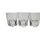 Art Deco glasses, Poland, 1930s, set of 3