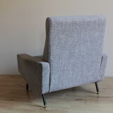 Pair of armchairs Troika by Paul Geoffroy and published by Airborne 50