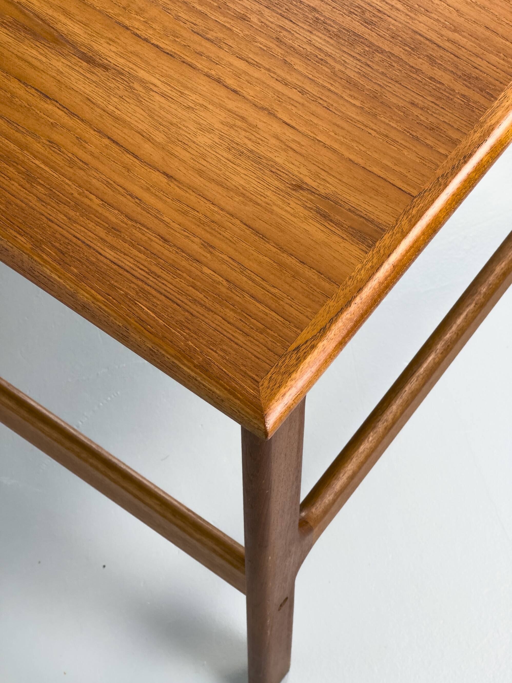Teak Desk with 3 Drawers from GV Møbler, 1960s