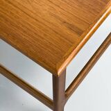 Teak Desk with 3 Drawers from GV Møbler, 1960s