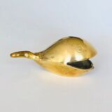 Brass whale ashtray
