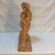 Glazed terracotta sculpture signed André Huguenin-Dumitran - Art Deco period