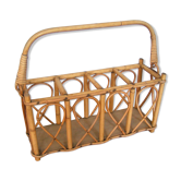 Rattan bottles holder