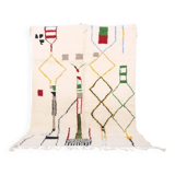 Tapis bérbere fait main traditionnelle 250cmx150cm