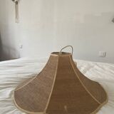 Vintage rattan chandelier