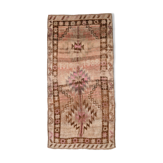 6x12 Oversize Distressed Vintage Rug, 389x194Cm