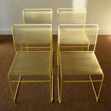 Spaghetti table and chairs by Giandomenico Belotti