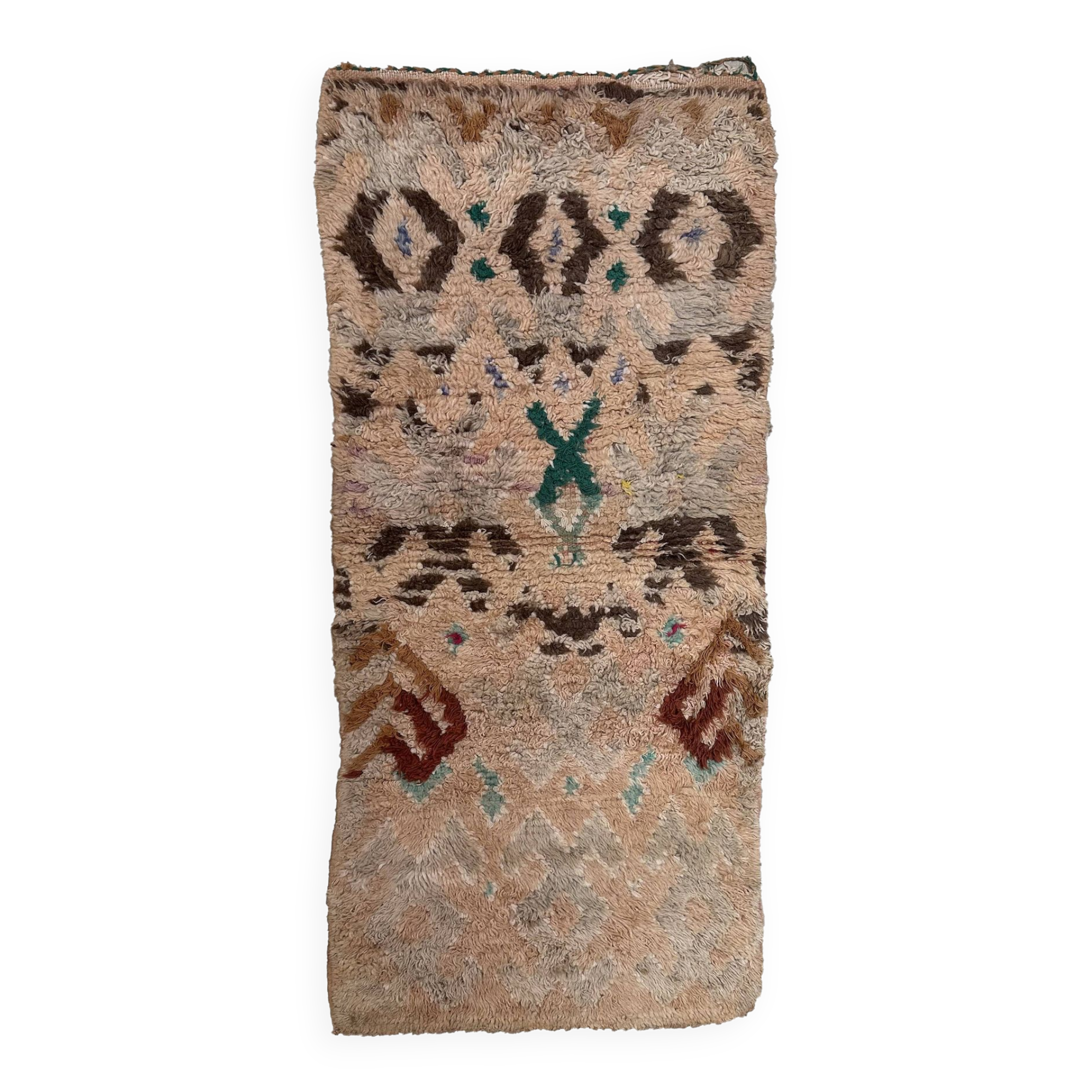 Colorful Moroccan rug Talsint - 147 x 66 cm